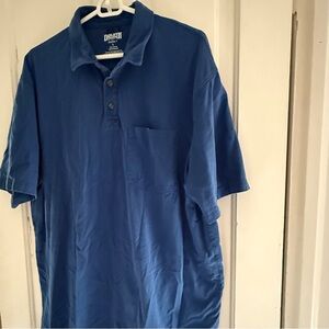 Duluth trading Co medium blue polo size large